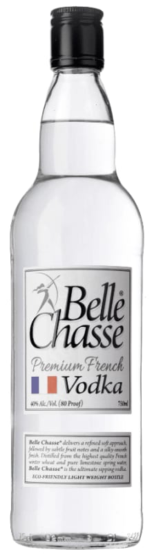 Belle Chasse Vodka Front Bottle Shot