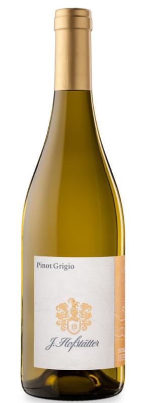 J. Hofstatter Alto Adige Pinot Grigio 2017 Front Bottle Shot
