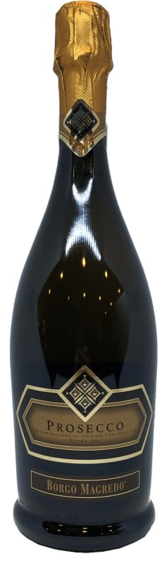 Borgo Magredo Extra Dry Prosecco Front Bottle Shot