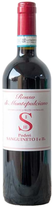 Poderi Sanguineto Rosso di Montepulciano 2023 Front Bottle Shot