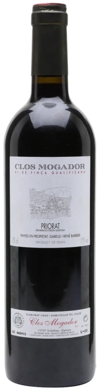 Clos Mogador Priorat 2015 Front Bottle Shot