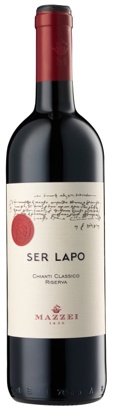 Mazzei Chianti Classico Riserva Ser Lapo 2017 Front Bottle Shot