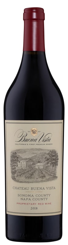 Buena Vista Proprietary Red Blend 2018 Front Bottle Shot