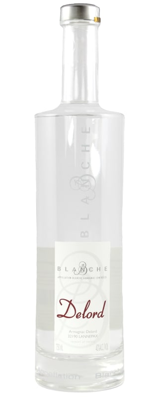 Delord Blanche Armagnac Front Bottle Shot