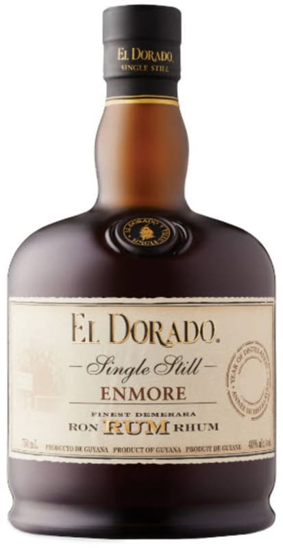 El Dorado Enmore Single Still Rum Front Bottle Shot