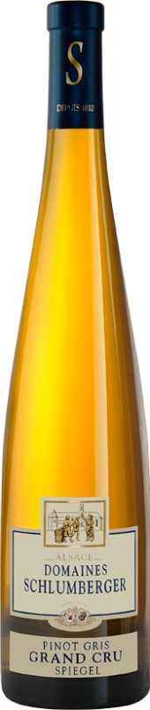 Domaines Schlumberger Spiegel Grand Cru Pinot Gris 2018 Front Bottle Shot