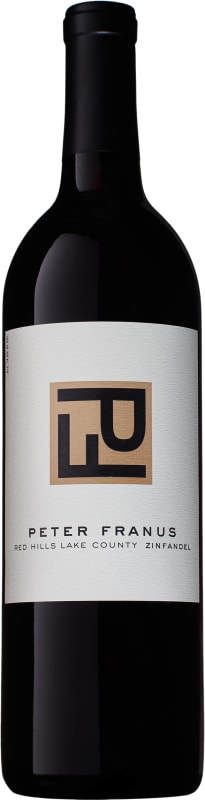 Peter Franus Red Hills Zinfandel 2014 Front Bottle Shot