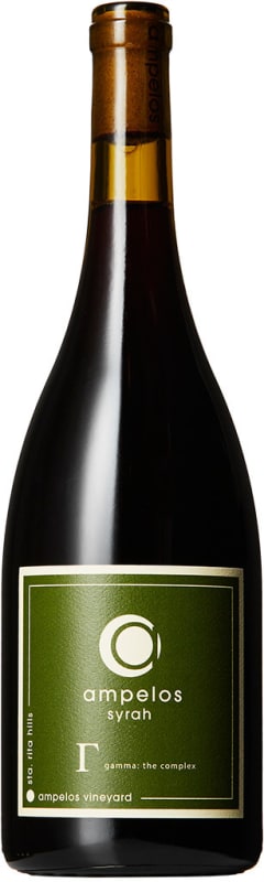 Ampelos Cellars Gamma: The Complex Syrah 2015 Front Bottle Shot