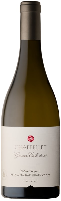 Chappellet Grower Collection Calesa Vineyard Chardonnay 2020 Front Bottle Shot