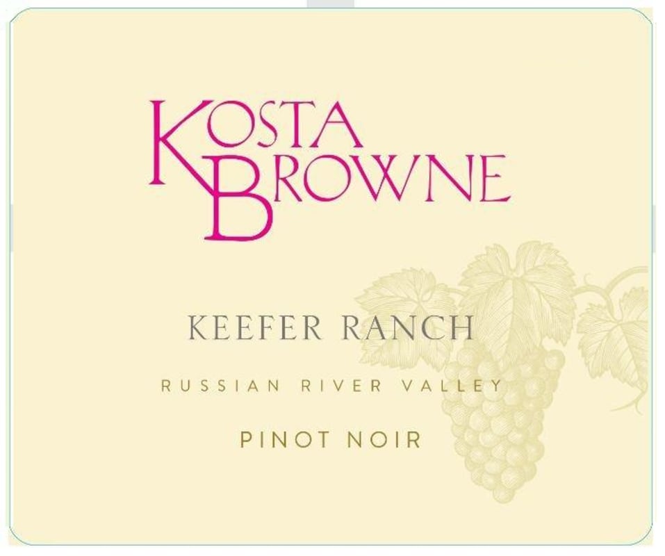 Kosta Browne Keefer Ranch Vineyard Pinot Noir (1.5 Liter Magnum) 2019 Front Label