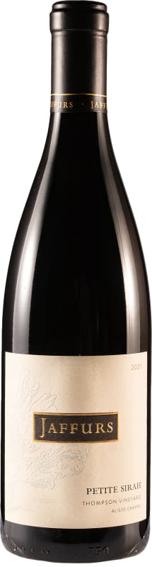 Jaffurs Thompson Vineyard Petite Sirah 2021 Front Bottle Shot