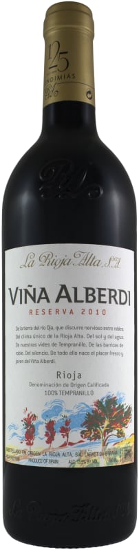 La Rioja Alta Vina Alberdi Reserva Tinto (1.5 Liter Magnum) 2010 Front Bottle Shot