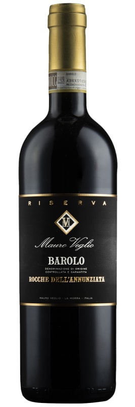 Mauro Veglio Barolo Rocche dell'Annunziata Riserva 2020 Front Bottle Shot