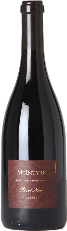 McIntyre Estate Pinot Noir 2013 Front Bottle Shot