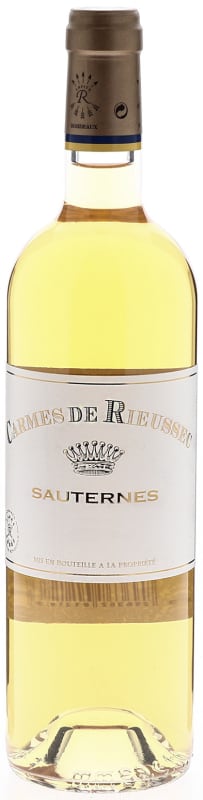 Chateau Rieussec Carmes de Rieussec Sauternes (375ML half-bottle) 2018 Front Bottle Shot