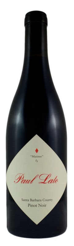 Paul Lato Matinee Pinot Noir 2017 Front Bottle Shot