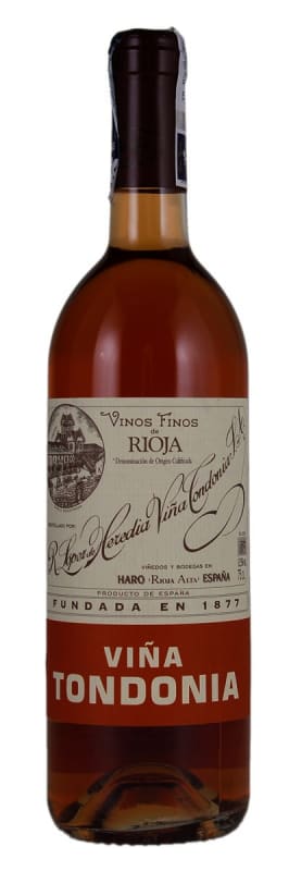 R. Lopez de Heredia Vina Bosconia Reserva 2009 Front Bottle Shot