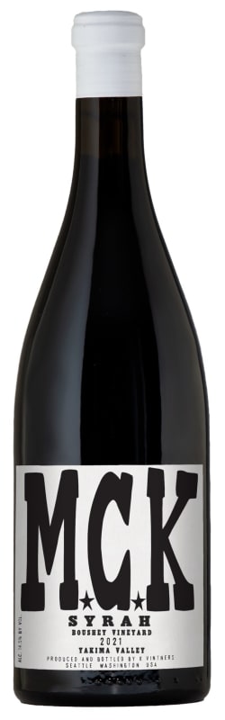 K Vintners Motor City Kitty Syrah 2021 Front Bottle Shot
