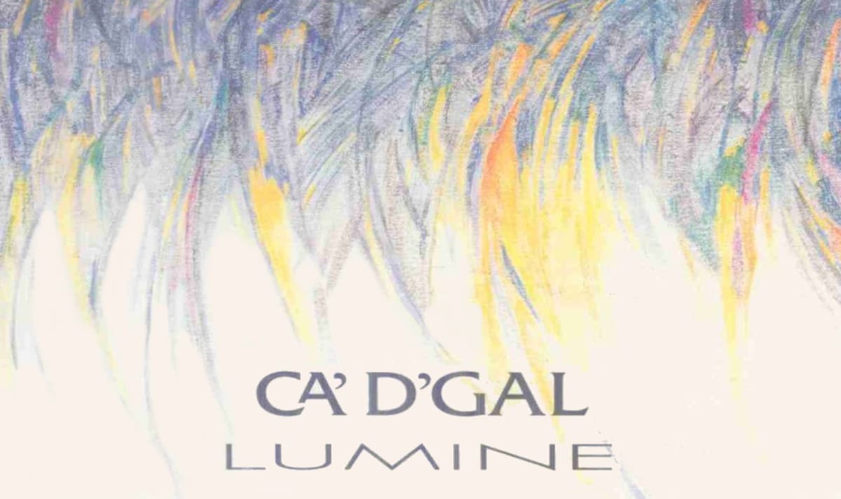 Ca' D'Gal Moscato d'Asti Lumine 2016 Front Label