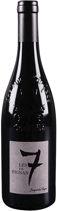 Bosquet des Papes Chateauneuf-du-Pape Les 7 de Pignan 2020 Front Bottle Shot