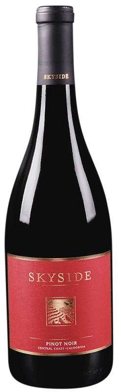 Skyside Central Coast Pinot Noir 2019 Front Bottle Shot