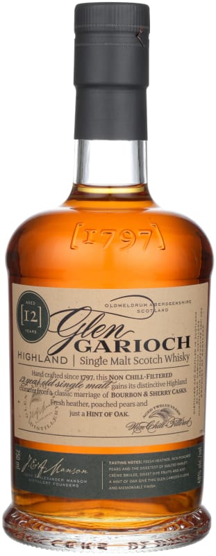 Glen Garioch 12 Year Single Malt Scotch Whisky | Wine.com