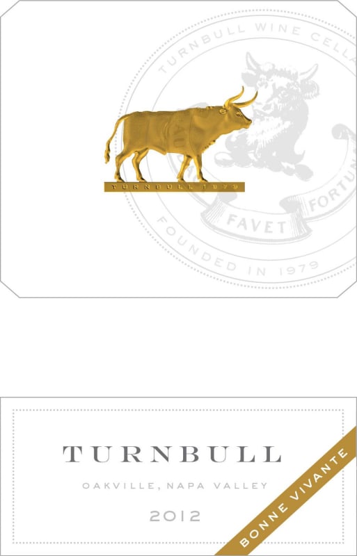 Turnbull Oakville Cabernet Sauvignon 2012 Front Label