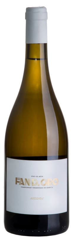 Arzuaga Fan D'Oro Chardonnay 2017 Front Bottle Shot