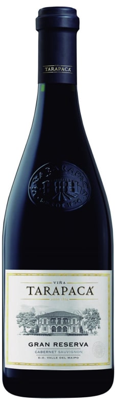 Vina Tarapaca Gran Reserva Cabernet Sauvignon 2014 Front Bottle Shot