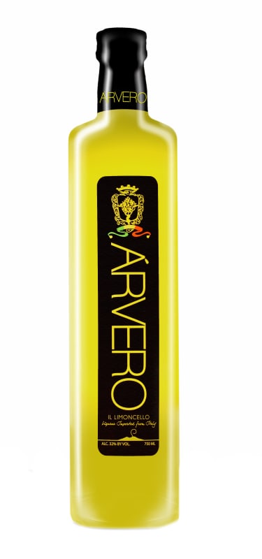 Arvero Limoncello Liqueur Front Bottle Shot
