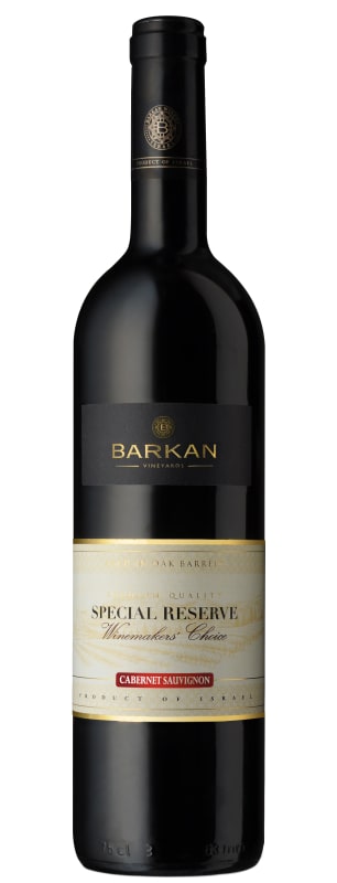 Barkan Special Reserve Winemakers Choice Cabernet Sauvignon (OK Kosher) 2018 Front Bottle Shot