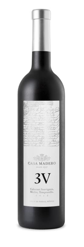 Casa Madero 3V 2016 Front Bottle Shot