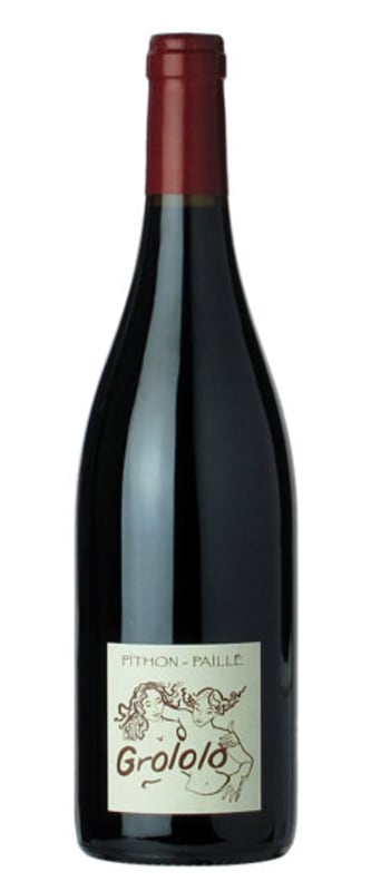 Un Voyage dans les Vignes Pithon-Paille Grololo Rouge 2023 Front Bottle Shot
