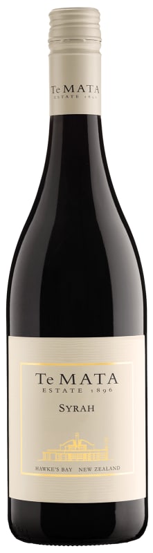 Te Mata Estate Syrah 2021 Front Bottle Shot