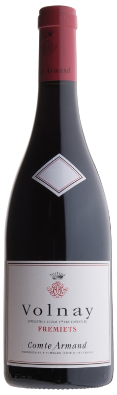 Comte Armand Volnay Fremiets Premier Cru 2018 Front Bottle Shot
