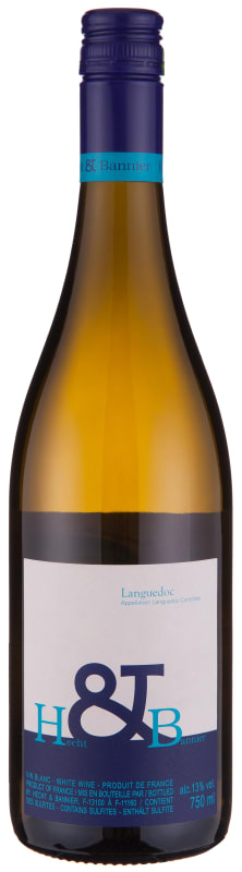 Hecht & Bannier Languedoc Blanc 2018 Front Bottle Shot