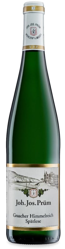 Joh. Jos. Prüm Graacher Himmelreich Riesling Spatlese 2020 Front Bottle Shot