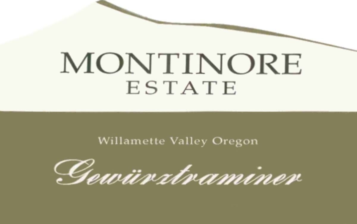 Montinore Estate Gewurztraminer 2006 Front Label