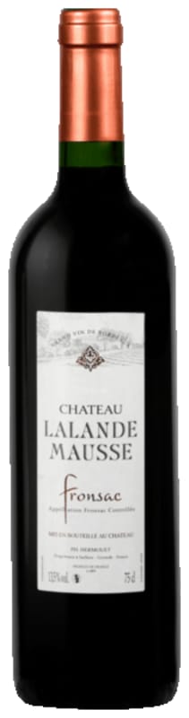 Chateau Lalande Mausse 2018 Front Bottle Shot