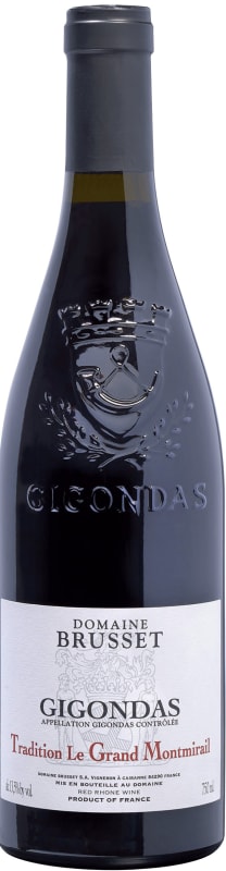 Domaine Brusset Gigondas Tradition Le Grand Montmirail 2019 Front Bottle Shot