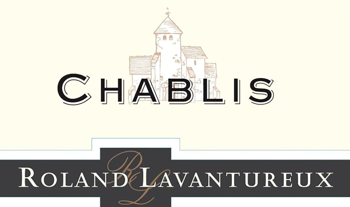 Roland Lavantureux Chablis (375ML half-bottle) 2021 Front Label