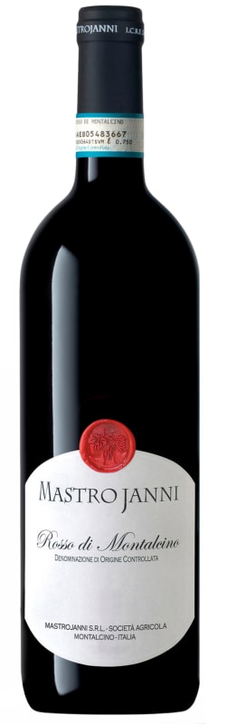 Mastrojanni Rosso di Montalcino 2023 Front Bottle Shot