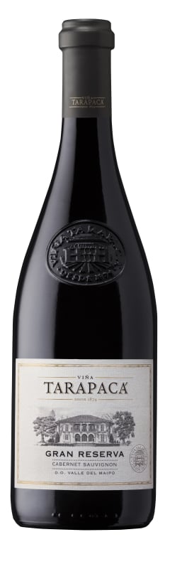 Vina Tarapaca Gran Reserva Cabernet Sauvignon 2017 Front Bottle Shot
