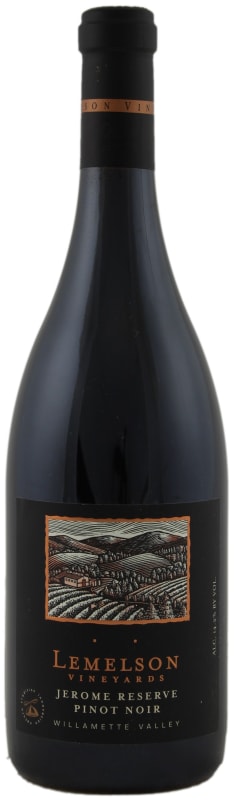 Lemelson Jerome Reserve Pinot Noir 2016 Front Bottle Shot