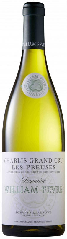William Fevre Chablis Les Preuses Grand Cru 2016 Front Bottle Shot
