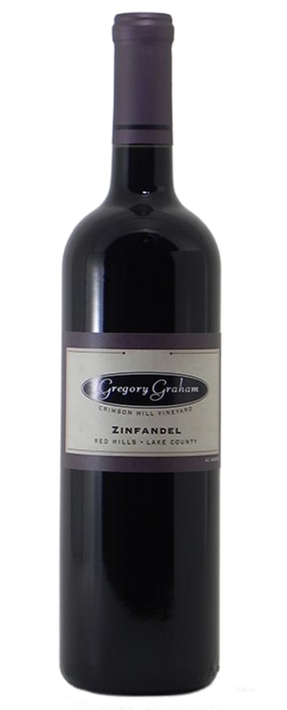 Gregory Graham Crimson Hill Vineyard Zinfandel 2024 Front Bottle Shot