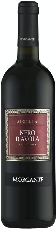 Morgante Nero d'Avola 2020 Front Bottle Shot