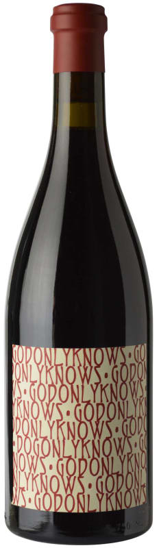 Cayuse God Only Knows Red 2015 Front Bottle Shot