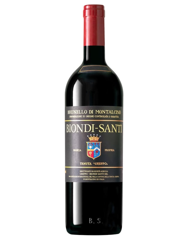 Biondi-Santi Brunello di Montalcino Tenuta Greppo 1995 Front Bottle Shot