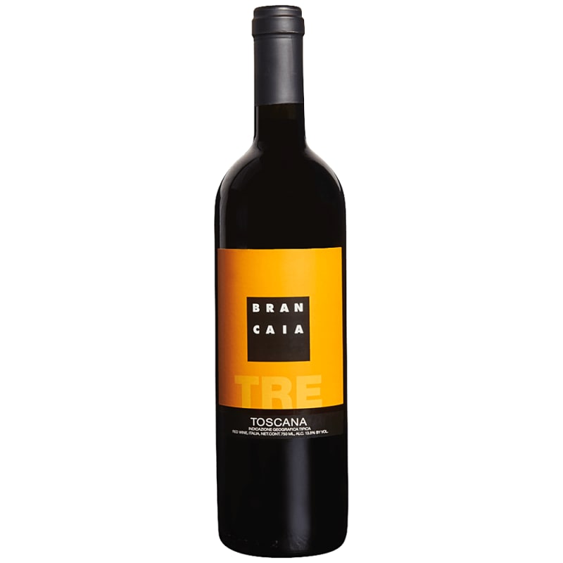 Brancaia Tre 2017 Front Bottle Shot